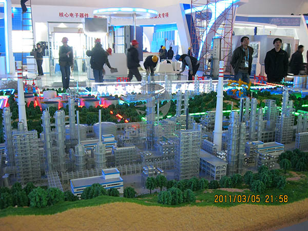 巴彦县工业模型
