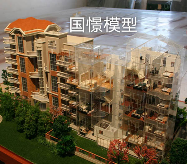 巴彦县建筑模型