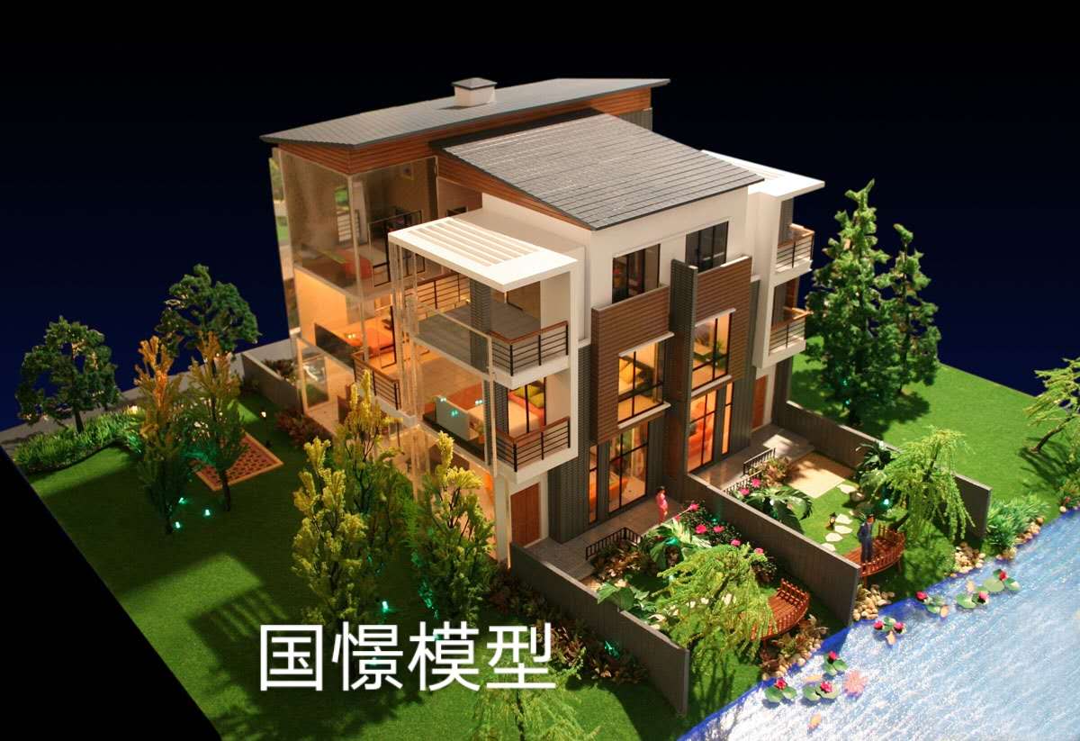 巴彦县建筑模型